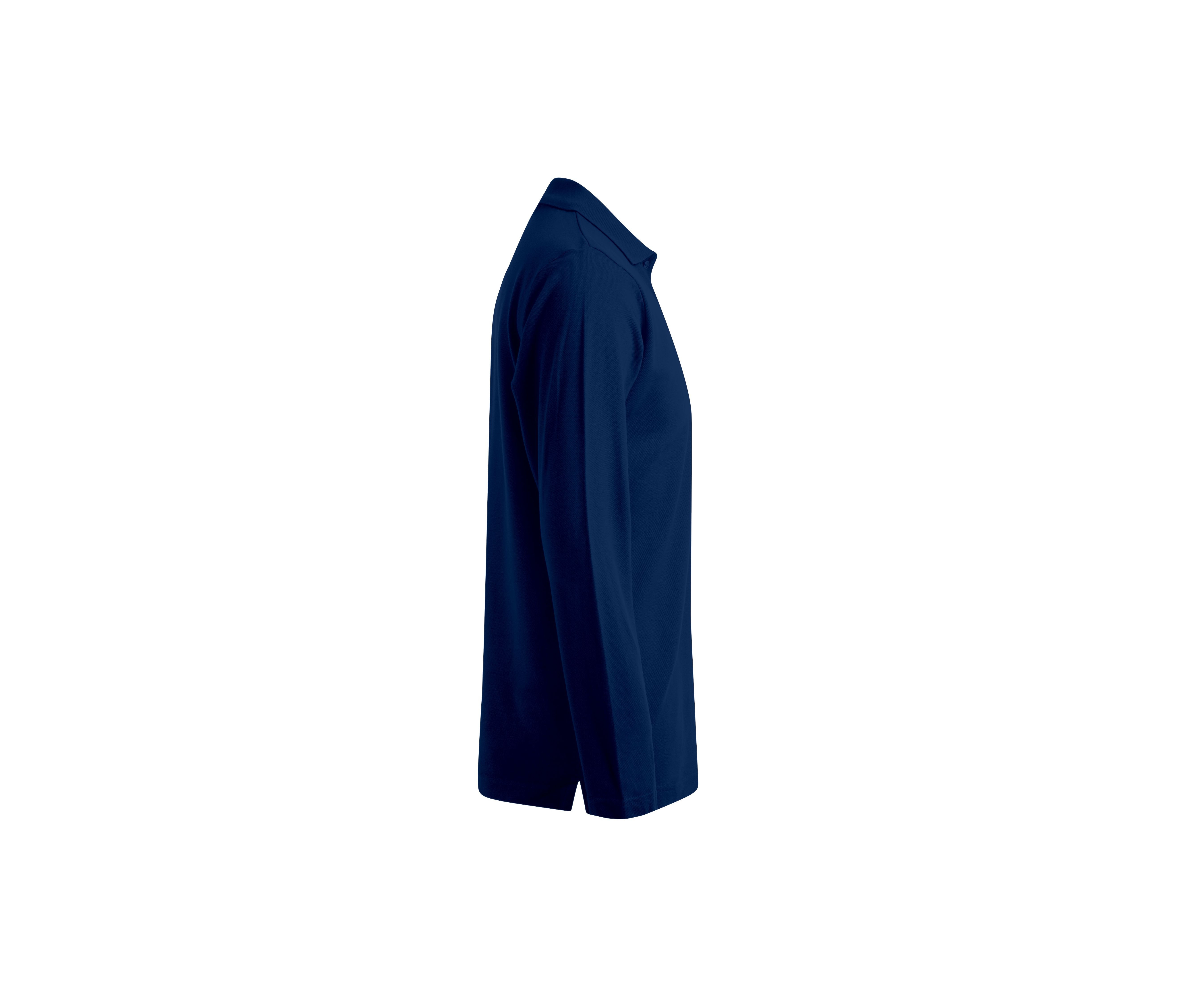 MEN’S LONG SLEEVE HEAVY POLO SHIRT