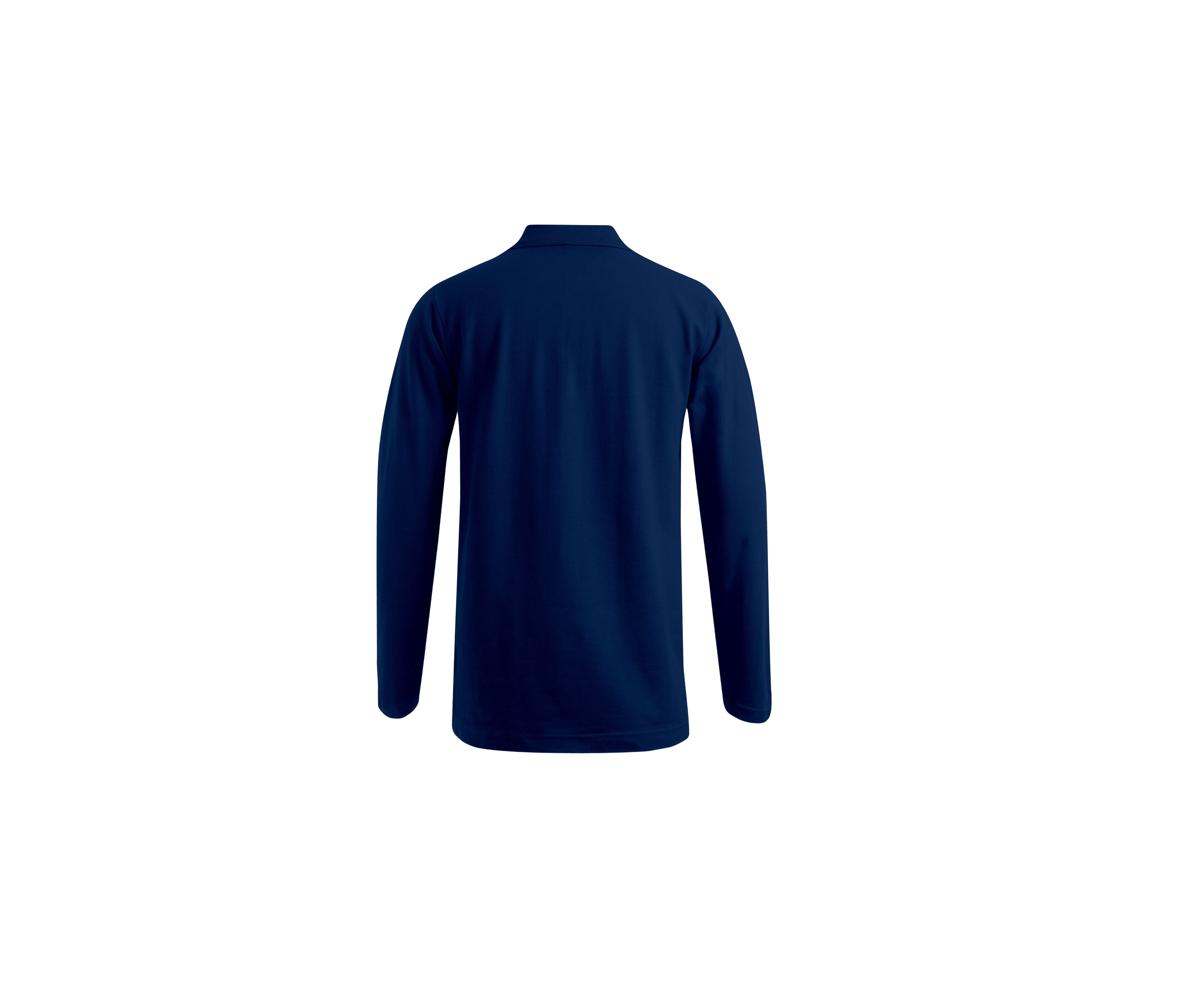 MEN’S LONG SLEEVE HEAVY POLO SHIRT