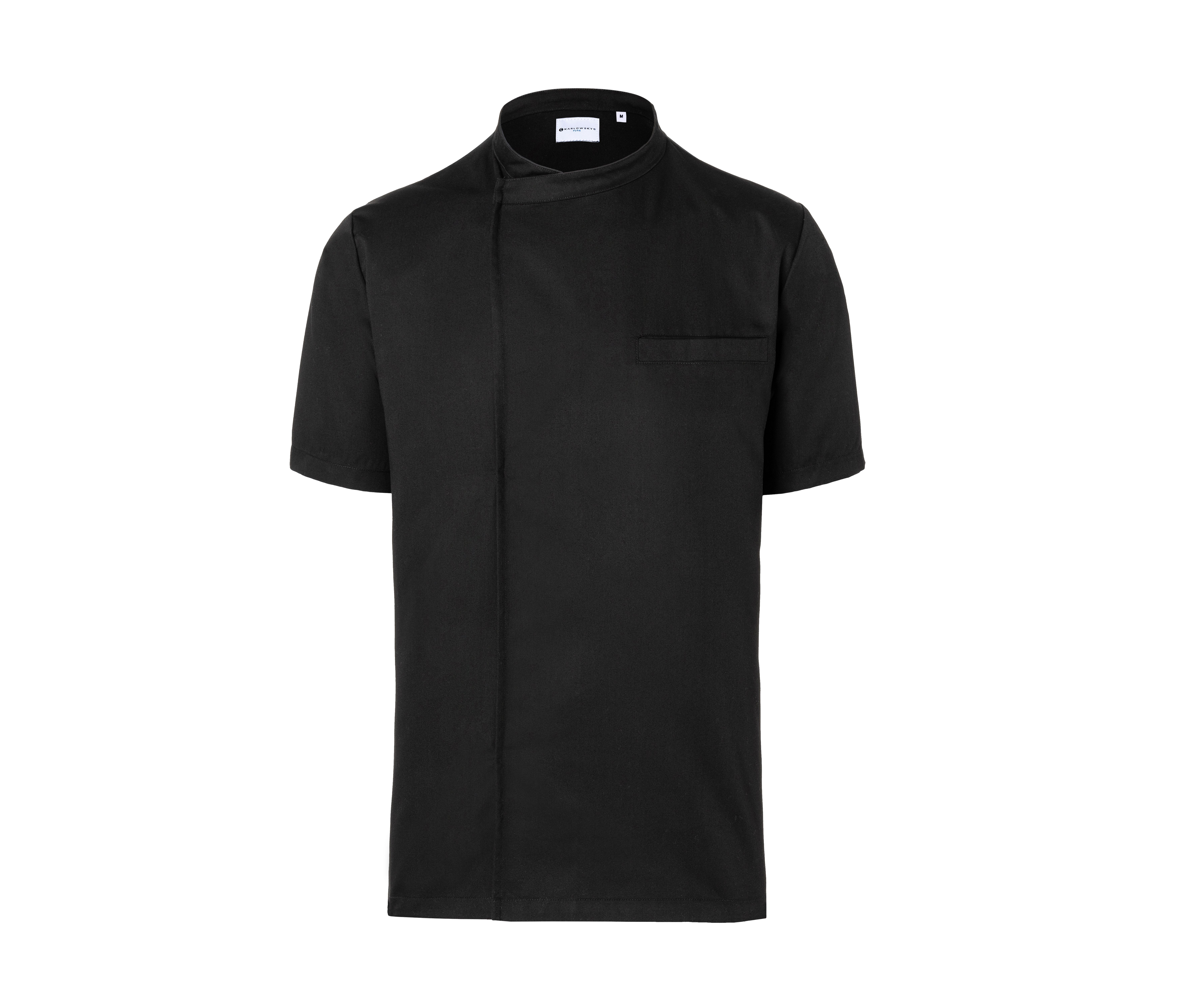SHORT SLEEVE THROW-OVER CHEF SHIRT BASIC
