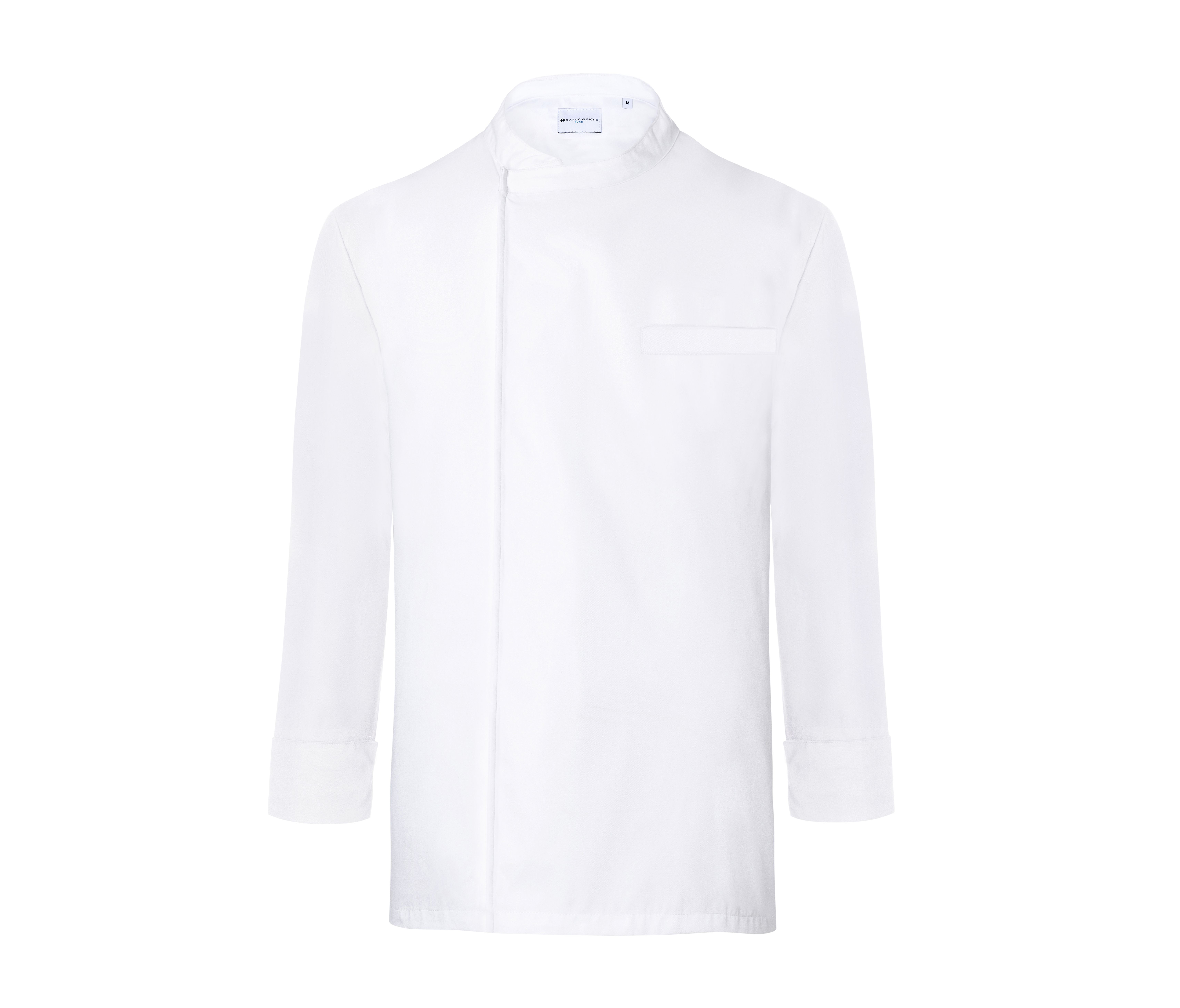 LONG SLEEVE THROW-OVER CHEF SHIRT BASIC