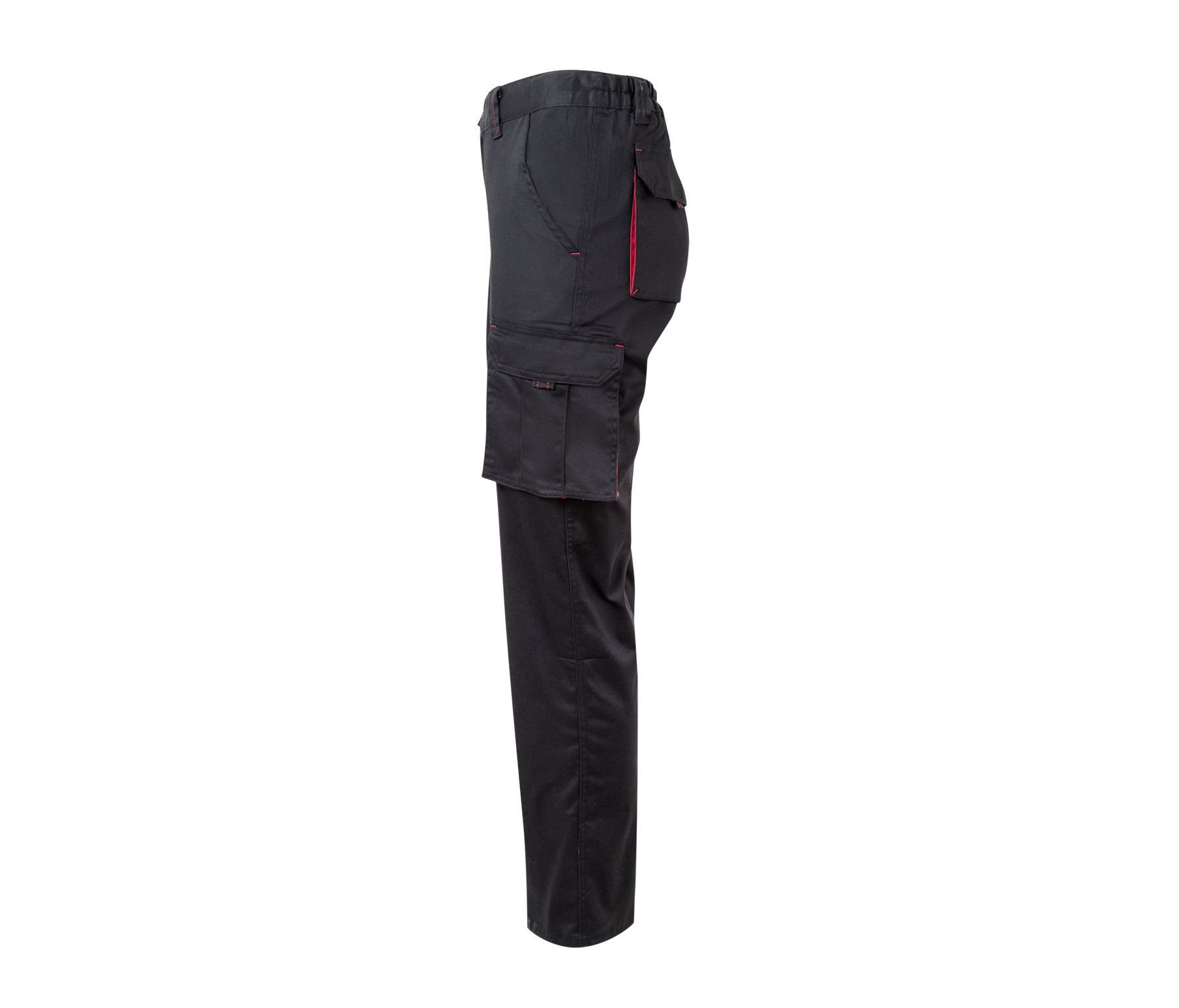 TWO-TONE STRETCH TROUSERS