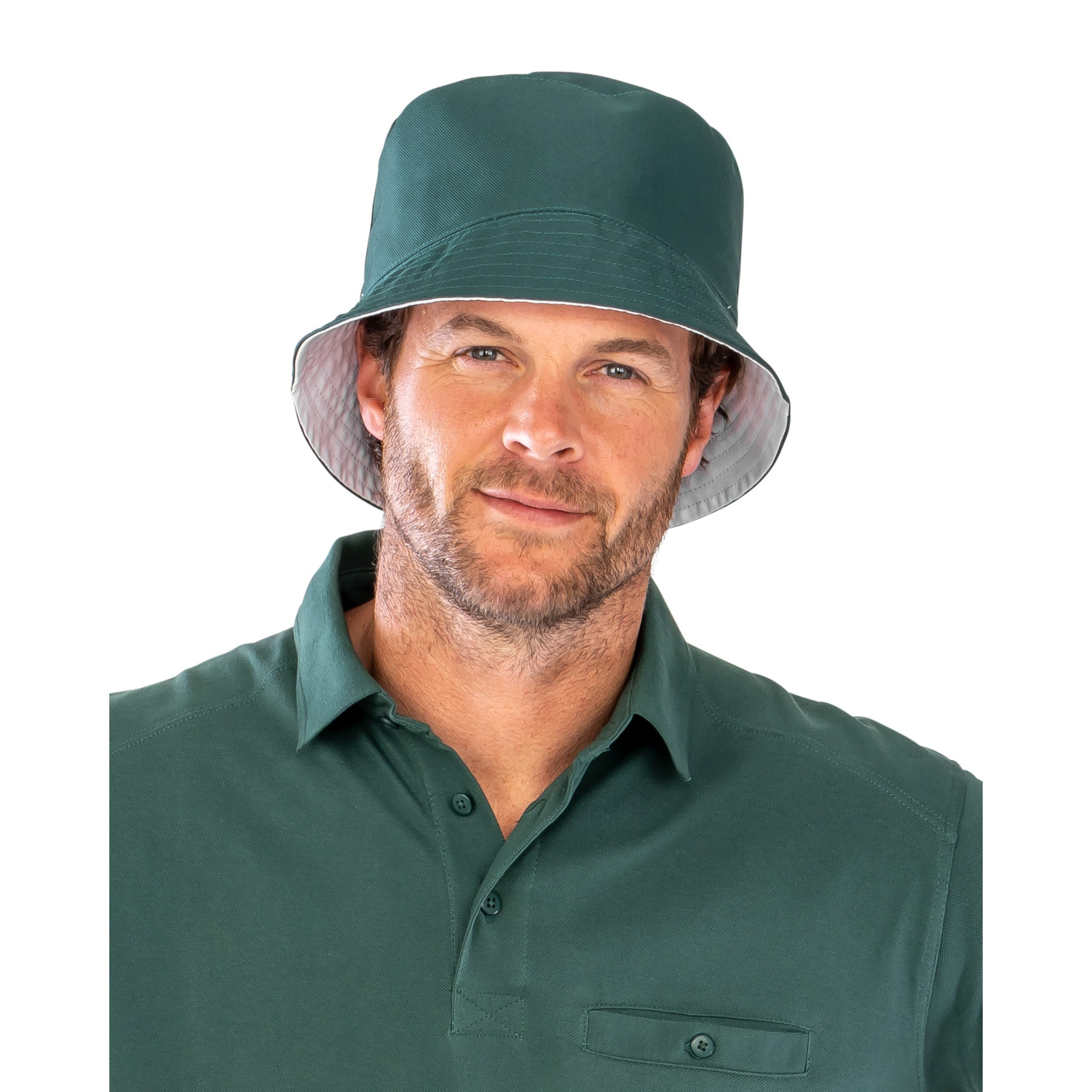 RECYCLED REVERSIBLE BUCKET HAT