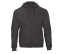 FULL ZIP HOODED SWEAT ID.205 50/50