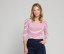 "CAP COZ" 3/4 LENGTH SLEEVE BRETON STRIPED T-SHIRT
