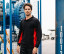 TWO-TONE LONG-SLEEVE POLO SHIRT
