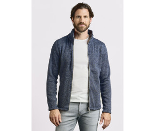 MEN’S KNIT FLEECE JACKET C+