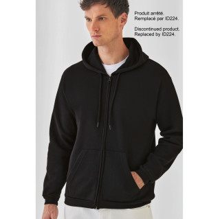 FULL ZIP HOODED SWEAT ID.205 50/50