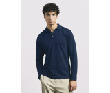 MEN’S LONG SLEEVE HEAVY POLO SHIRT